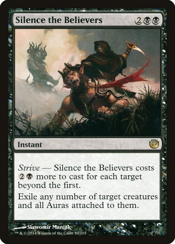 Silence the Believers [JOU - 82]