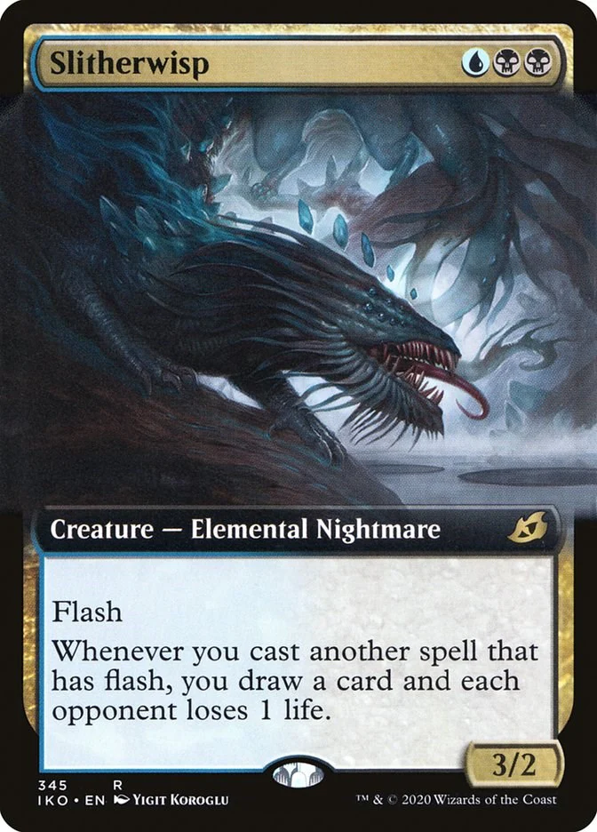 Slitherwisp (Extended Art) [IKO - 345]