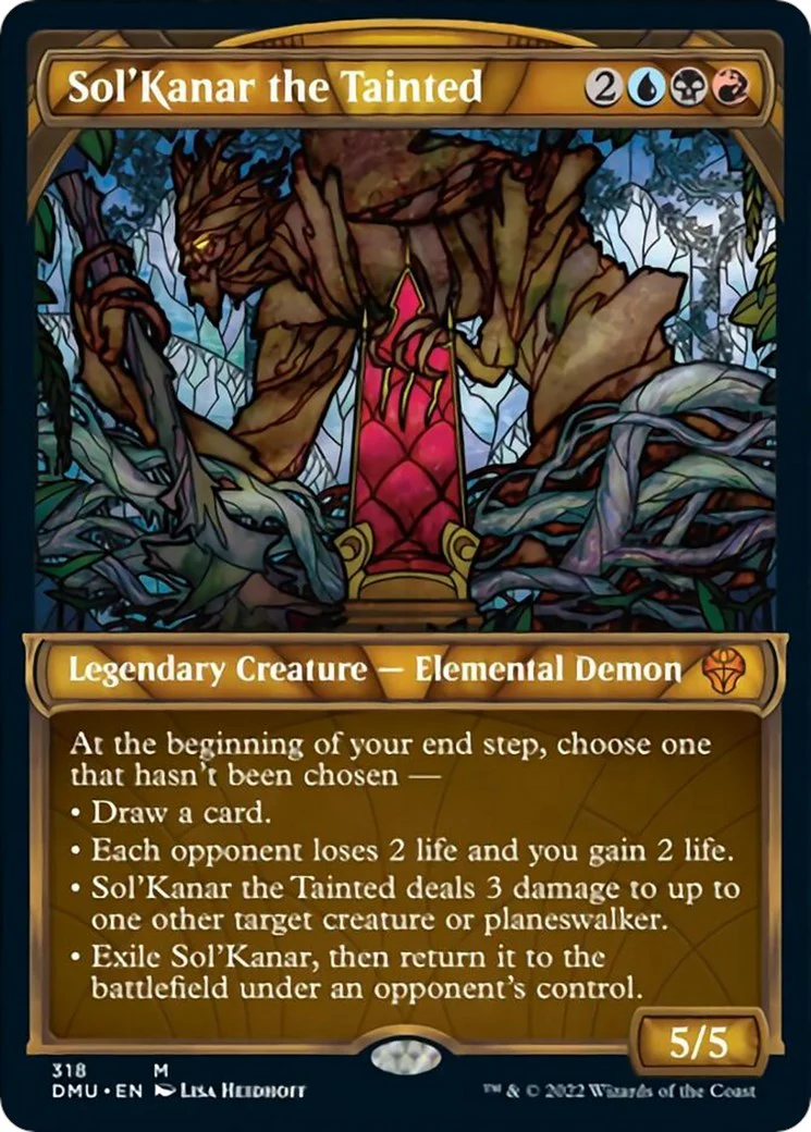 Sol'Kanar the Tainted (Showcase) [DMU - 318]