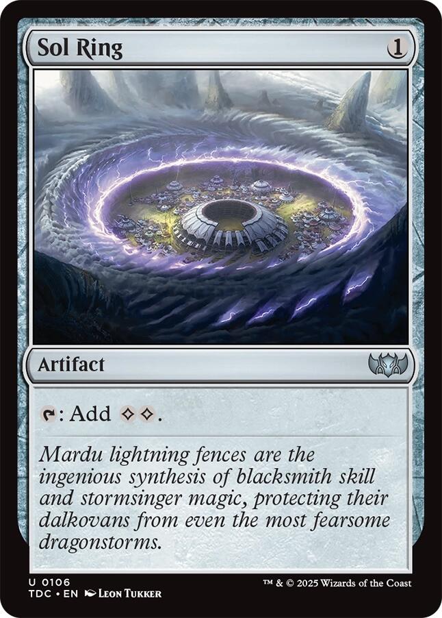 Sol Ring [TDC - 106]