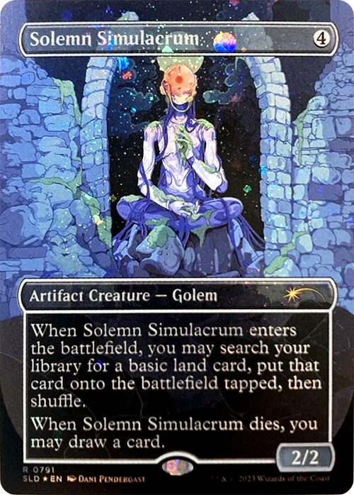 Solemn Simulacrum (0791) (Galaxy Foil) [SLD - 791]