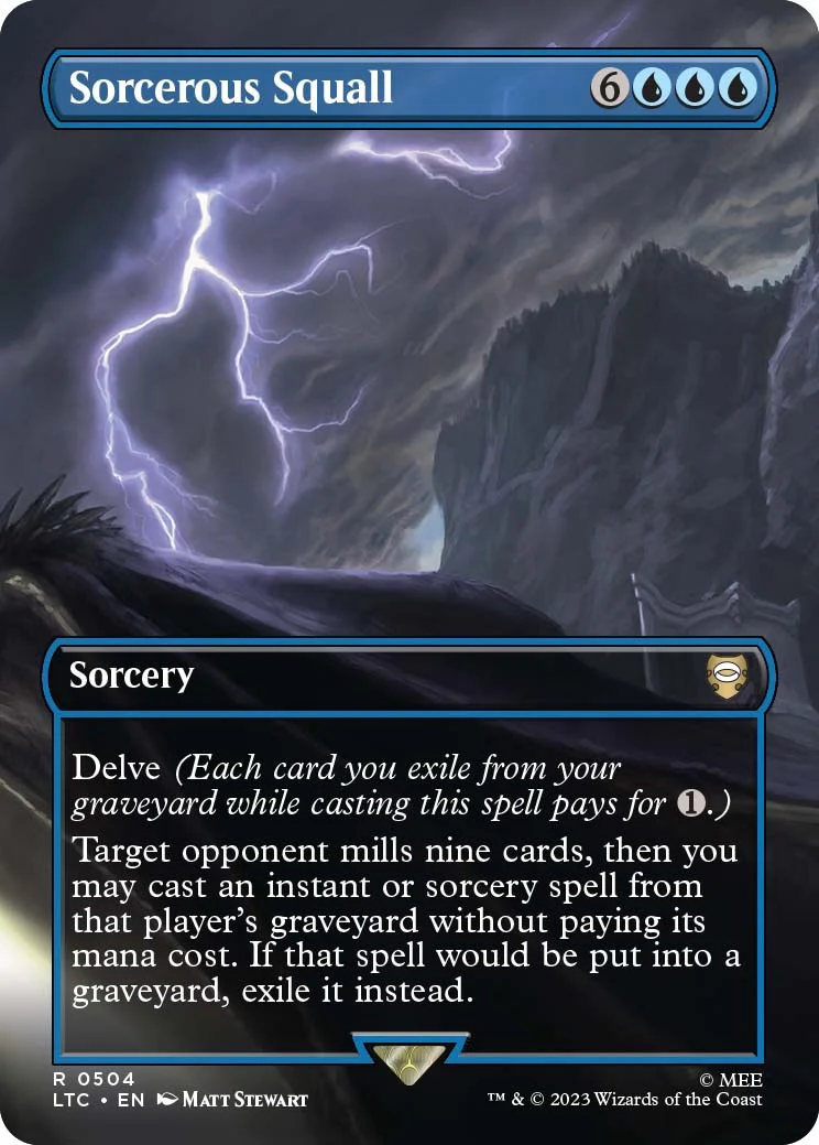Sorcerous Squall (Borderless) [LTC - 504]
