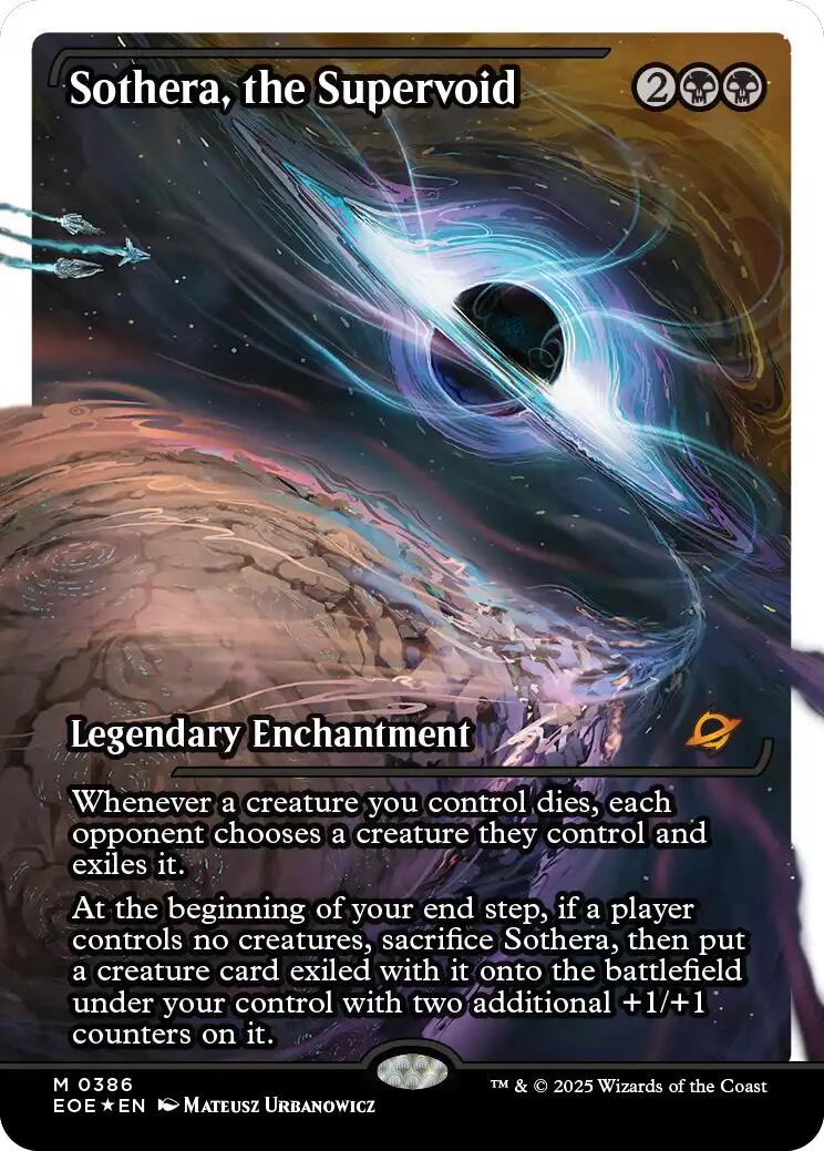 Sothera, the Supervoid (Showcase) (Fracture Foil) [EOE - 386]