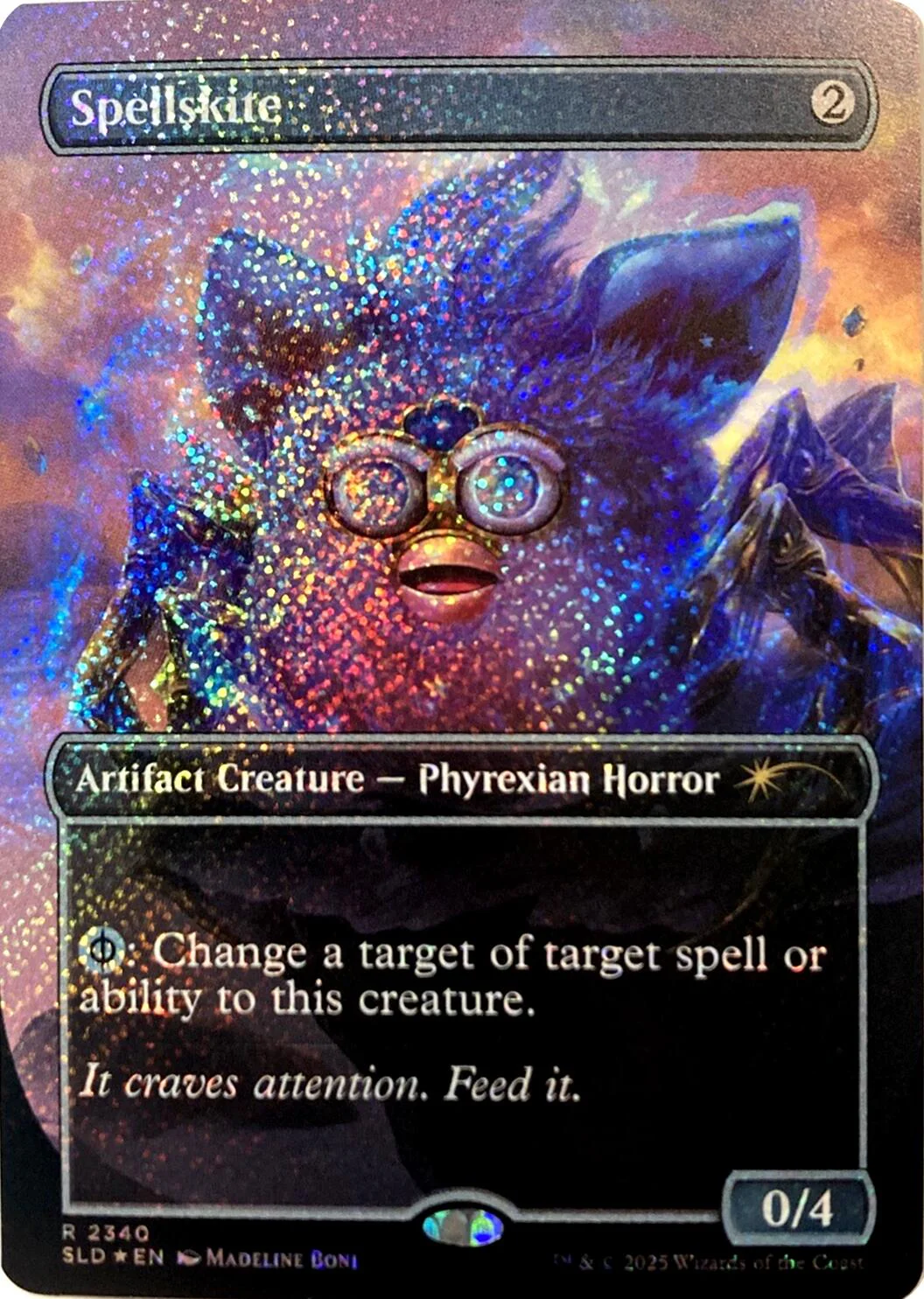 Spellskite (2340) (Confetti Foil) [SLD - 2340]