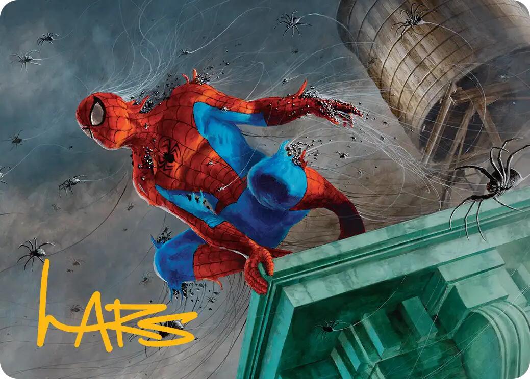 Spiders-Man, Heroic Horde Art Card (Gold-Stamped Signature) [ASSPM - 21]