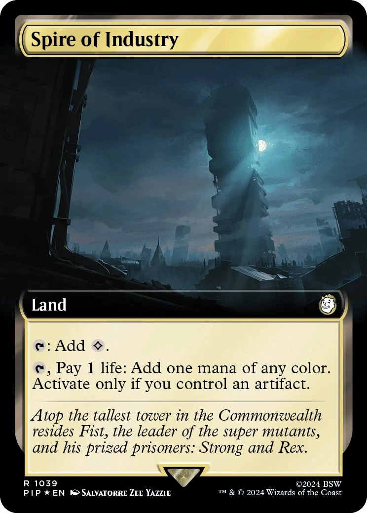 Spire of Industry (Extended Art) (Surge Foil) [PIP - 1039]