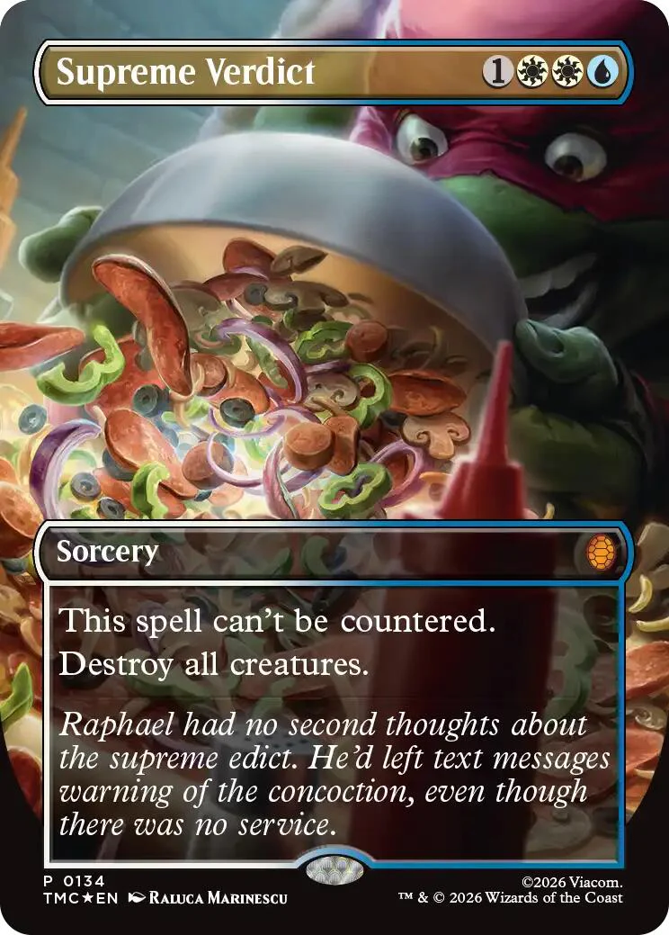 Supreme Verdict (Borderless) [TMC - 134]
