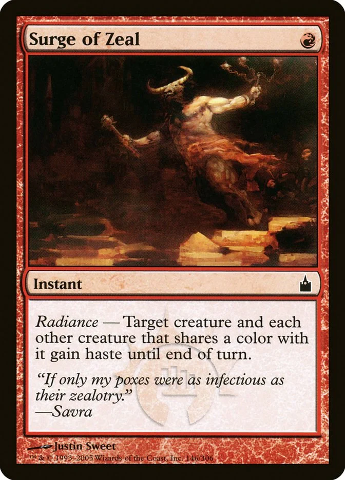 Surge of Zeal [RAV - 146]