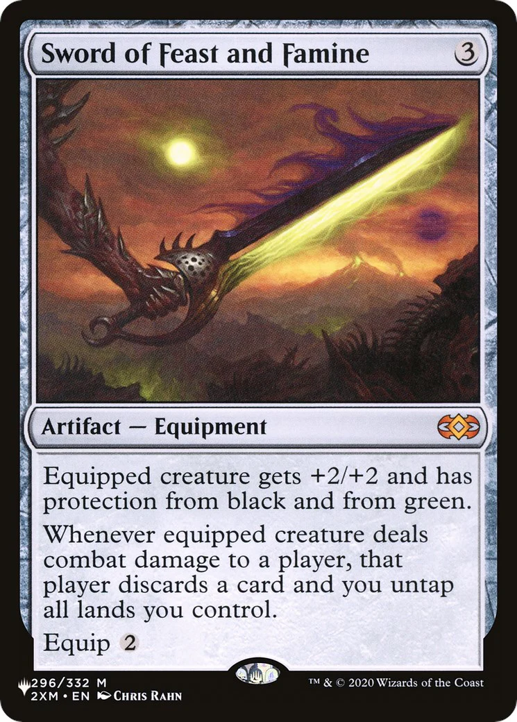 Sword of Feast and Famine [LIST - 296/332]