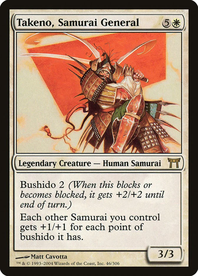 Takeno, Samurai General [CHK - 46]