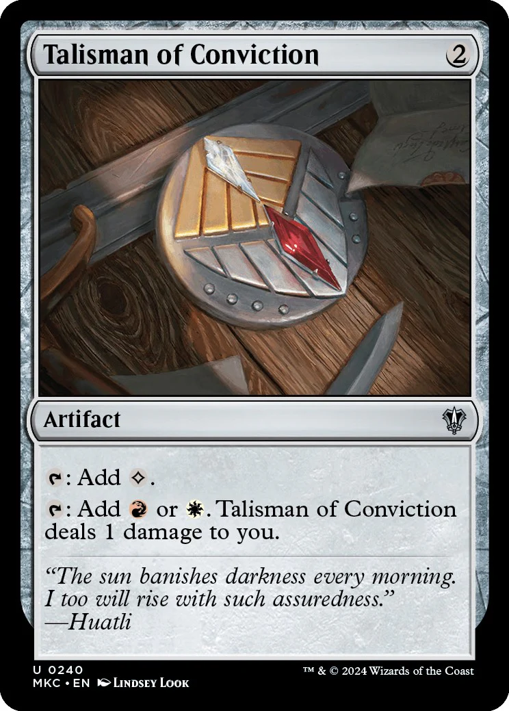 Talisman of Conviction [MKC - 240]