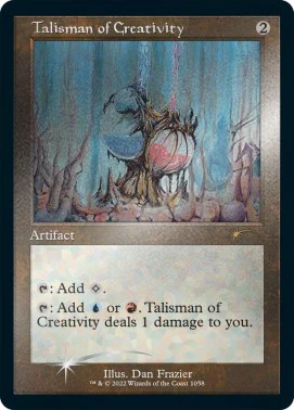 Talisman of Creativity (Retro Frame) (Foil Etched) [SLD - 1058]