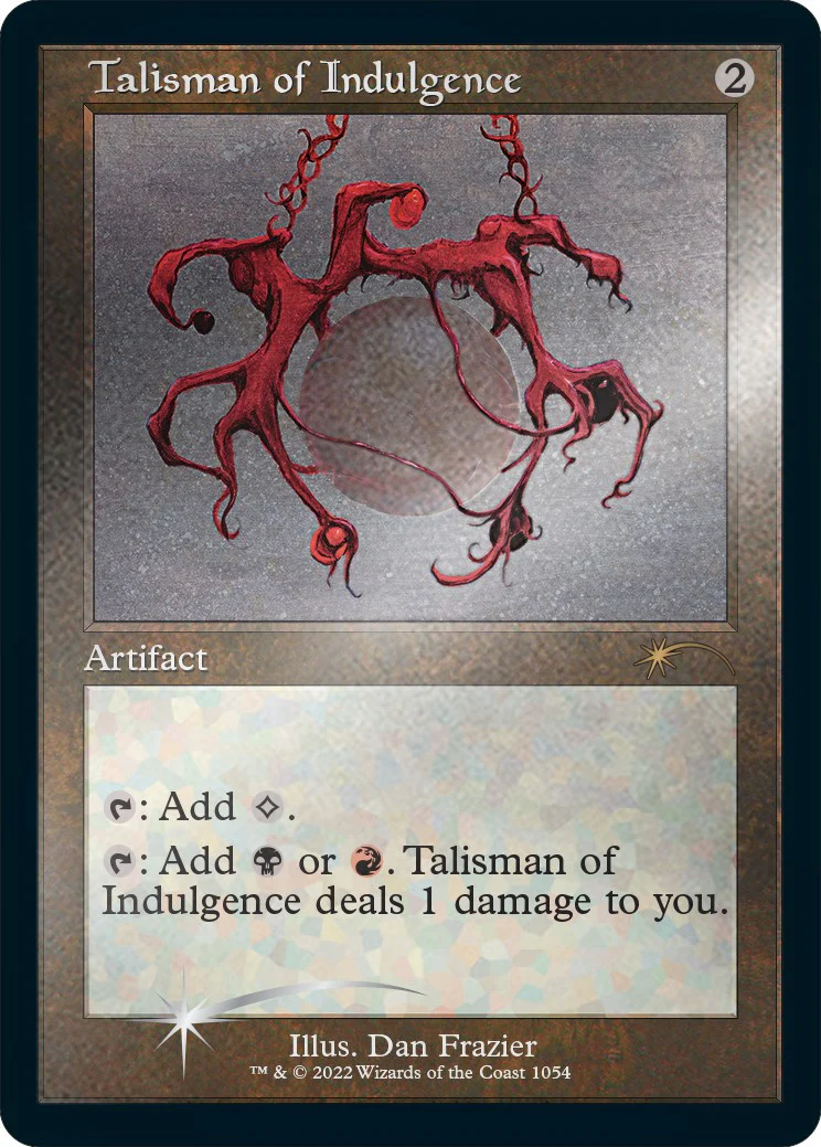 Talisman of Indulgence (Retro Frame) (Foil Etched) [SLD - 1054]