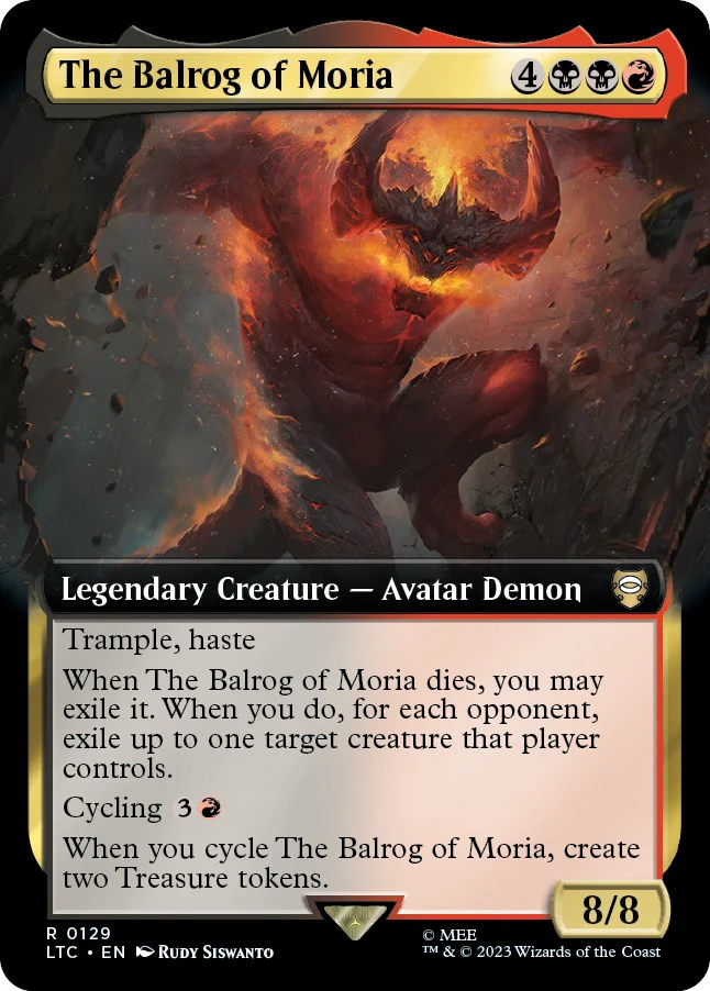 The Balrog of Moria (Extended Art) [LTC - 129]