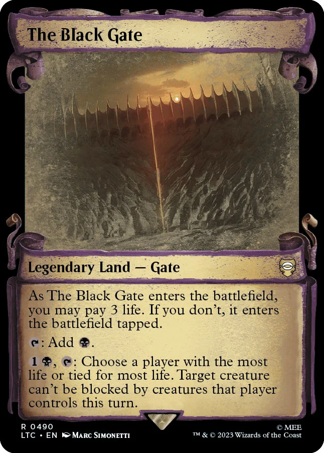 The Black Gate (Showcase Scrolls) [LTC - 490]