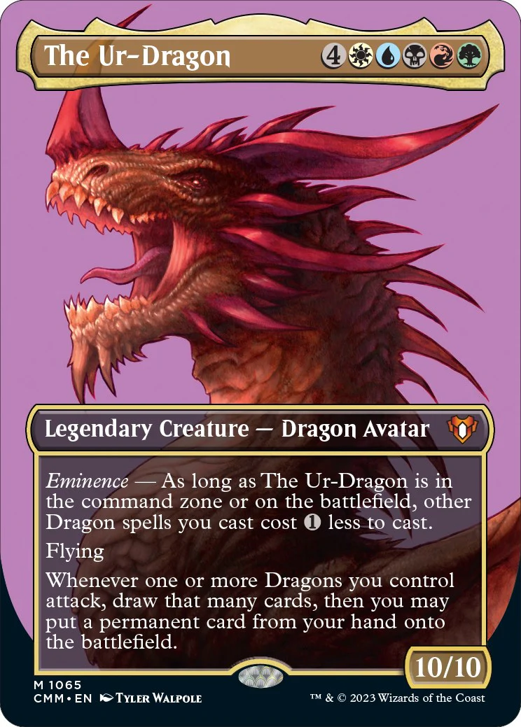 The Ur-Dragon (Textured Foil) [CMM - 1065]