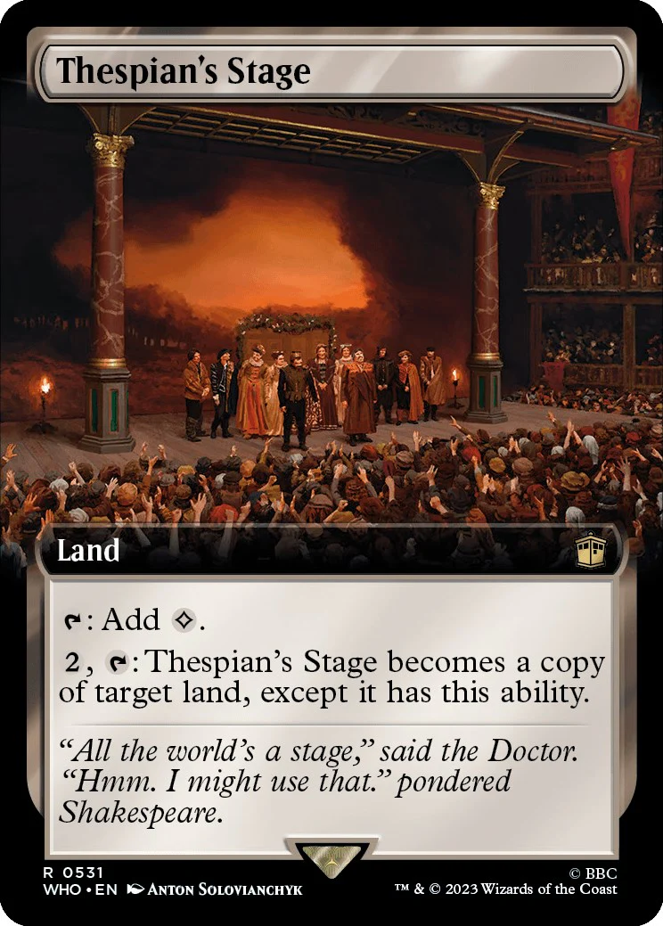 Thespian's Stage (Extended Art) [WHO - 531]