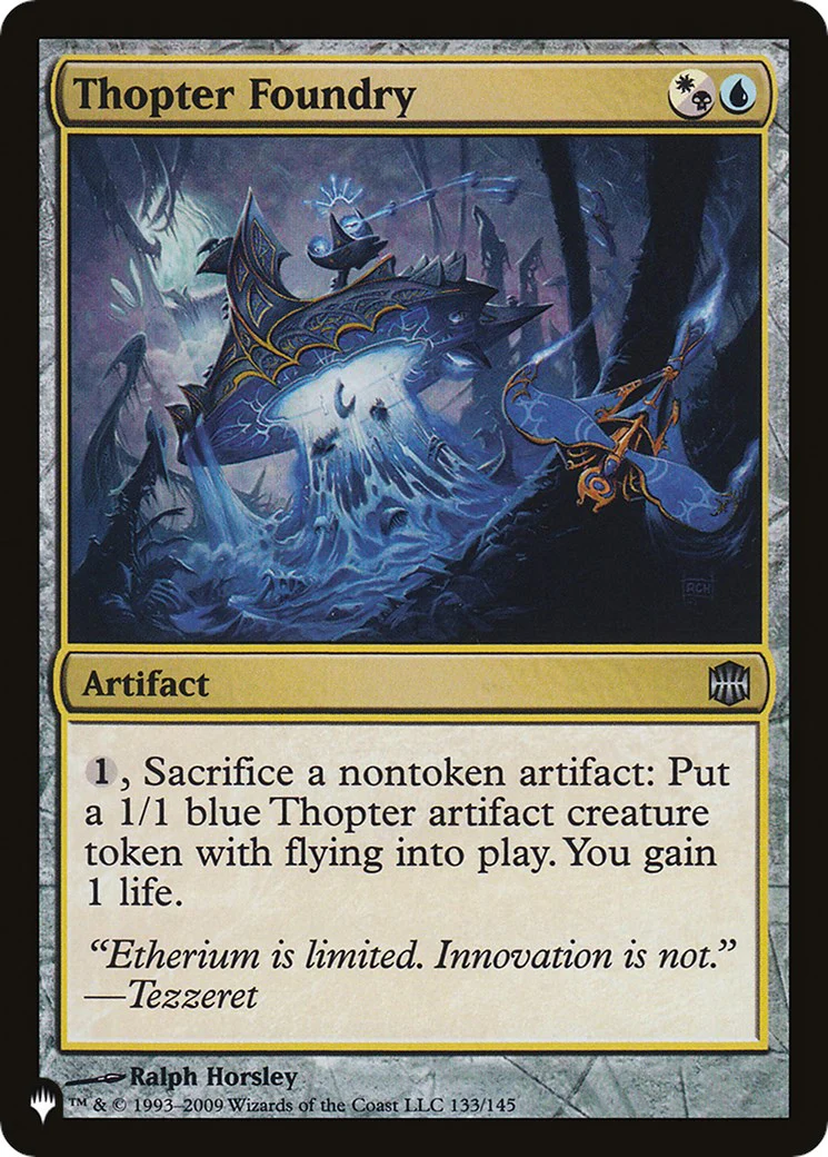 Thopter Foundry (ARB) [LIST - 133/145]