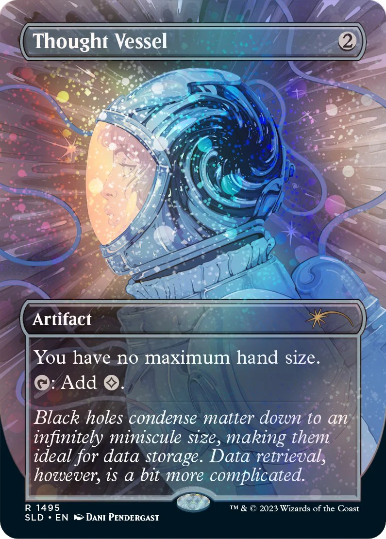 Thought Vessel (1495) (Galaxy Foil) [SLD - 1495]