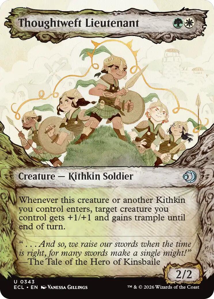 Thoughtweft Lieutenant (Showcase) [ECL - 343]