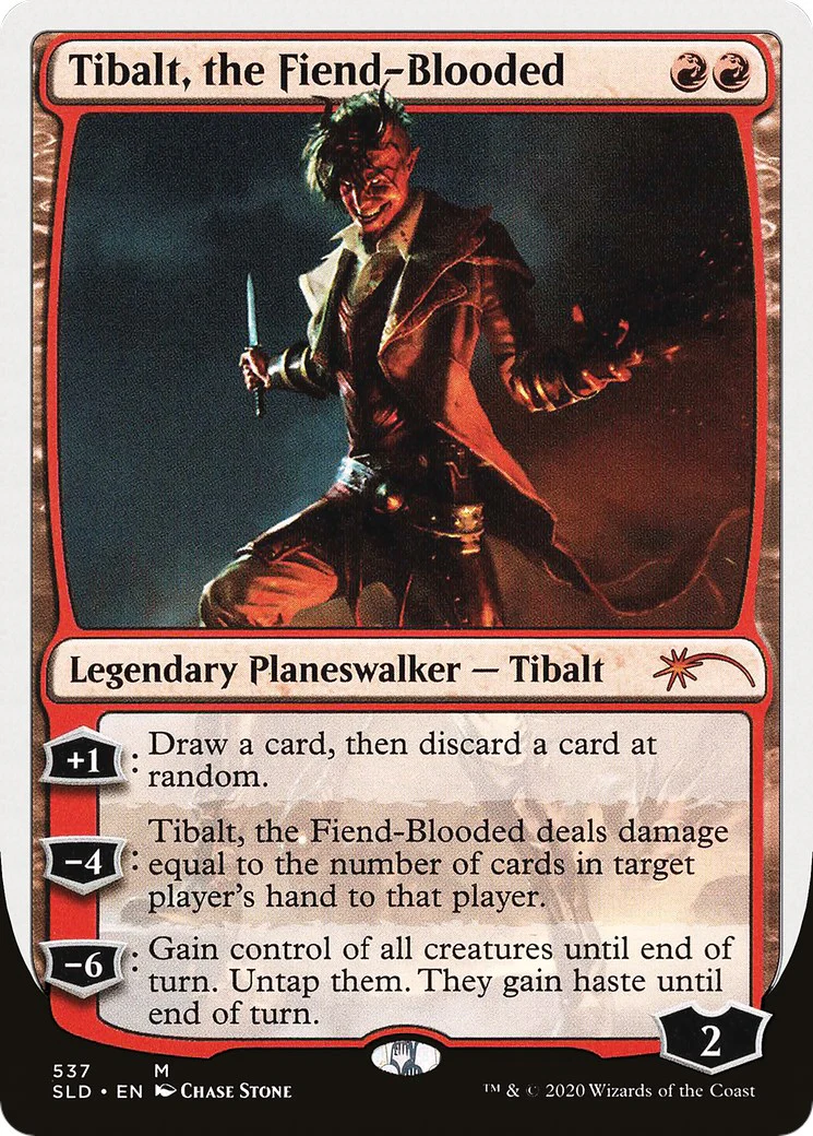 Tibalt, the Fiend-Blooded (WB) [SLD - 537]