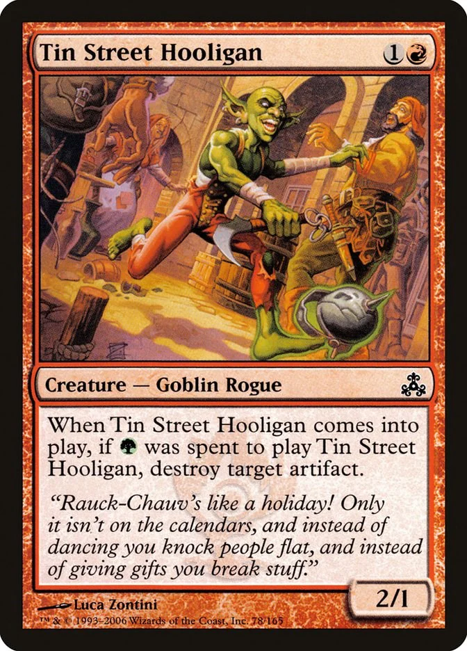 Tin Street Hooligan [GPT - 78]