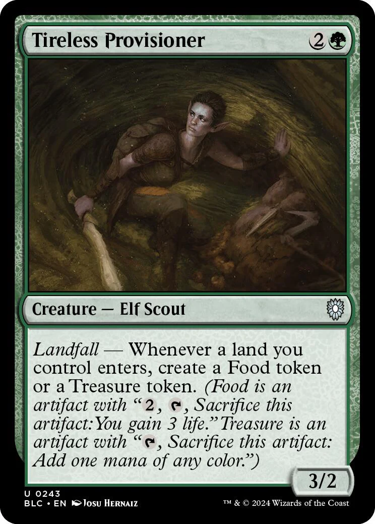 Tireless Provisioner [BLC - 243]