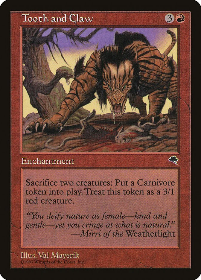 Tooth and Claw [TMP - 210]
