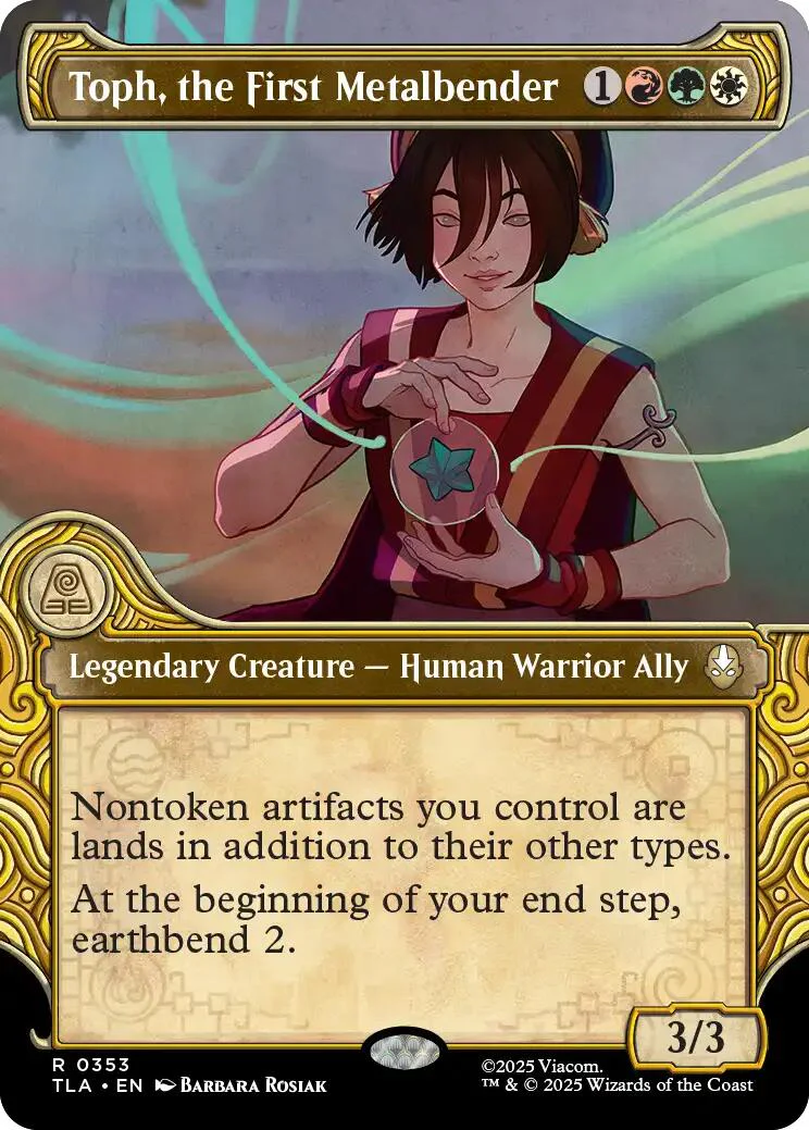 Toph, the First Metalbender (Showcase) [TLA - 353]