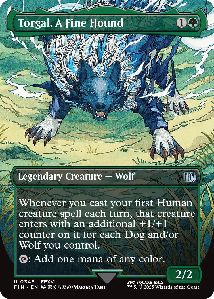 Torgal, A Fine Hound (Borderless) [FIN - 345]