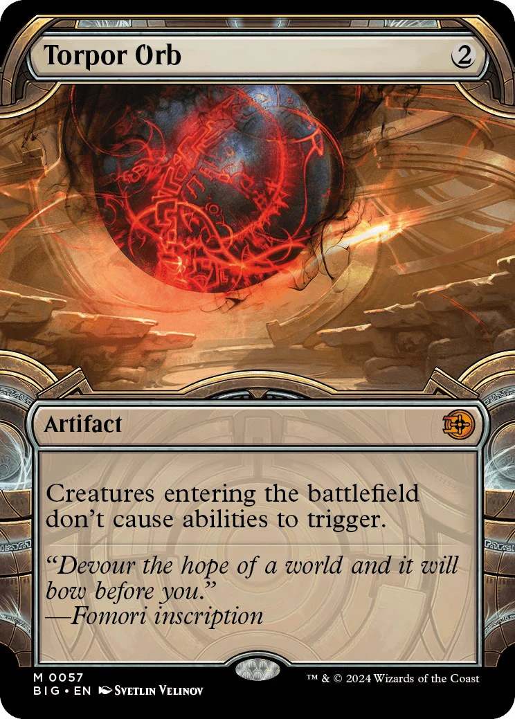 Torpor Orb (Showcase) [BIG - 57]