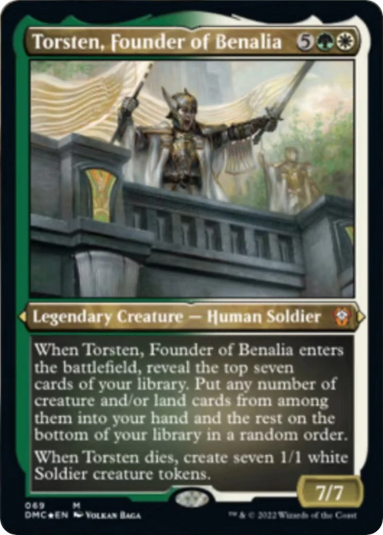 Torsten, Founder of Benalia (Foil Etched) [DMC - 69]