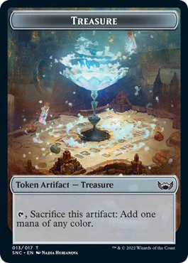 Treasure (013) // Rhino Warrior Double-Sided Token [SNC - 13 // 11]