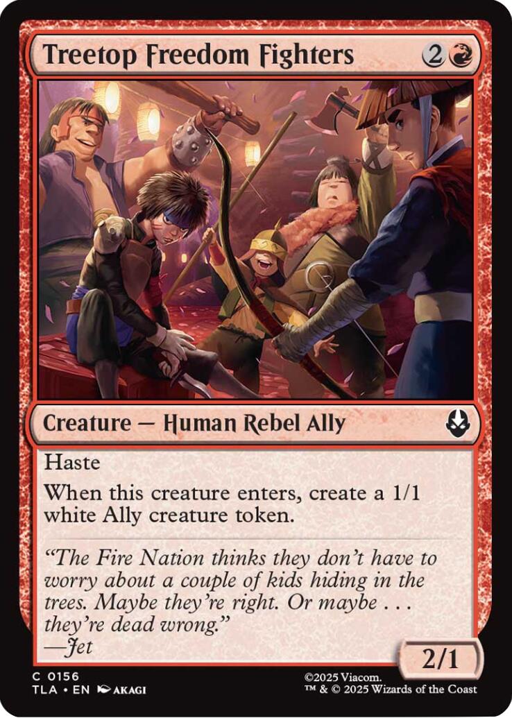 Treetop Freedom Fighters [TLA - 156]