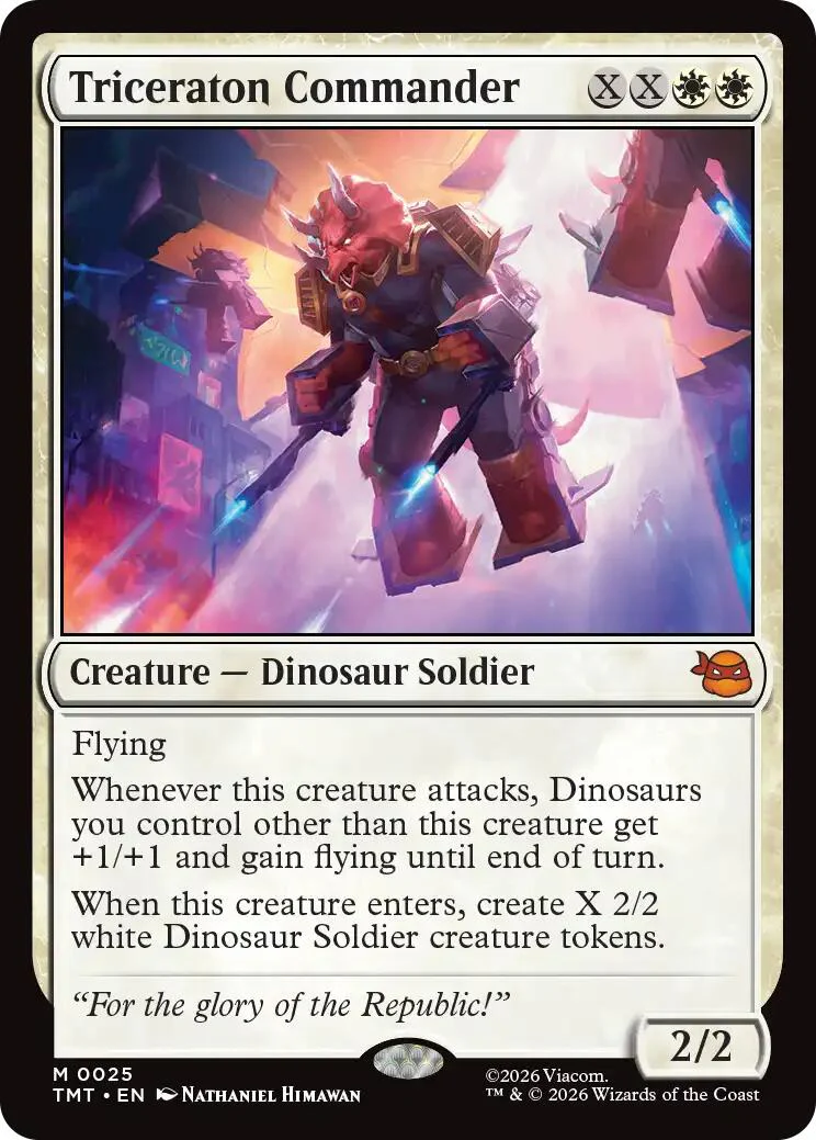 Triceraton Commander [TMT - 25]
