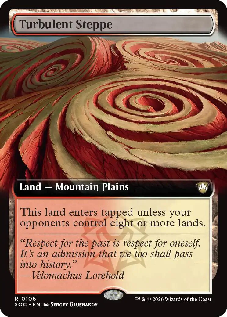 Turbulent Steppe (Extended Art) [SOC - 106]