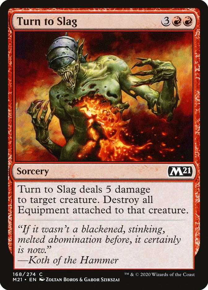 Turn to Slag [M21 - 168]