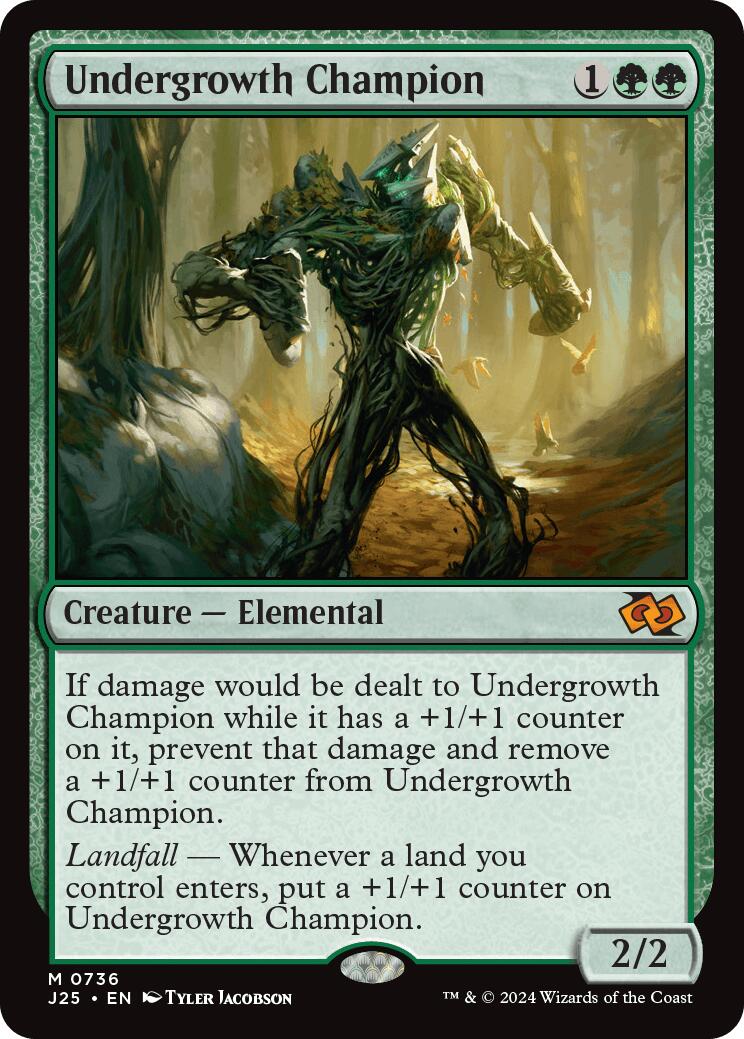 Undergrowth Champion [J25 - 736]