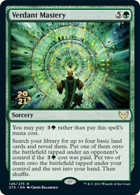 Verdant Mastery [PRE - 146]