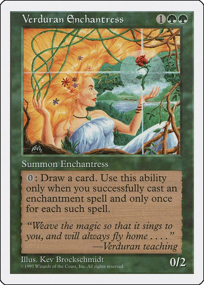Verduran Enchantress [5ED - 218]