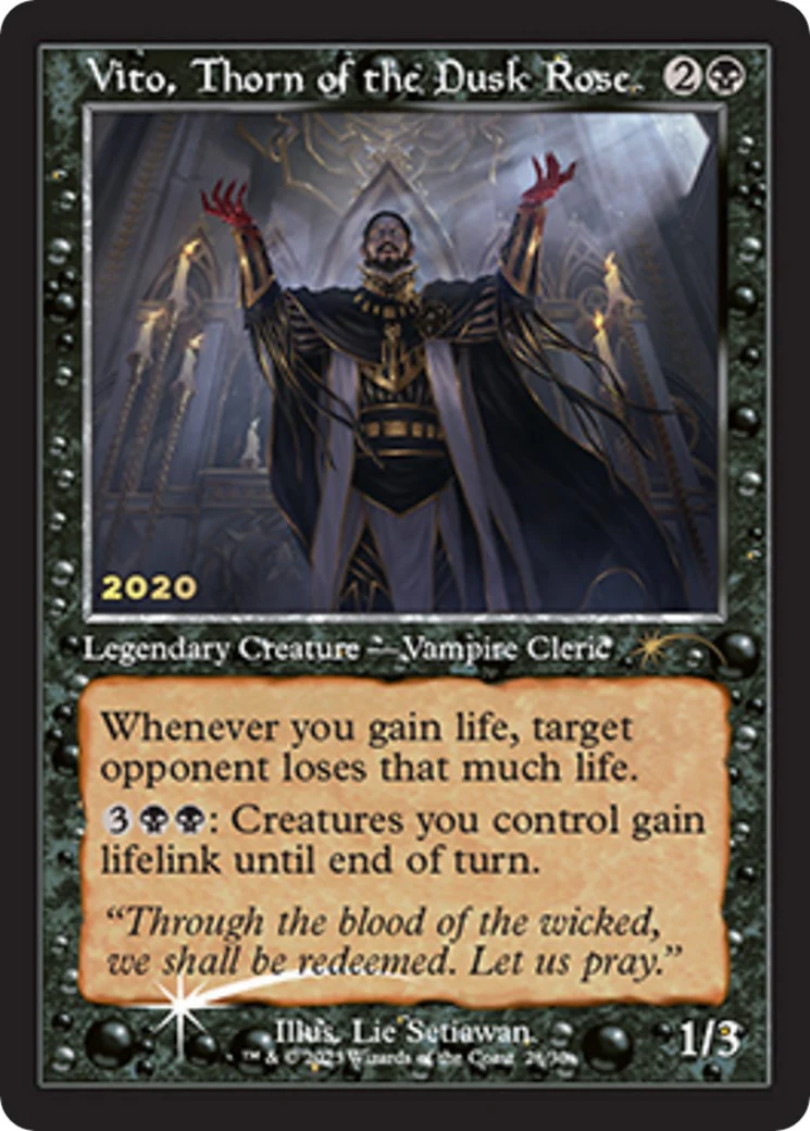 Vito, Thorn of the Dusk Rose [30A-P - 28]