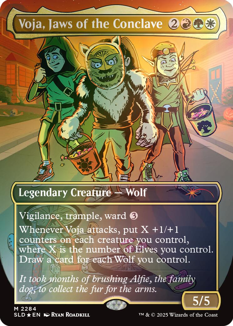 Voja, Jaws of the Conclave (Rainbow Foil) [SLD - 2284]