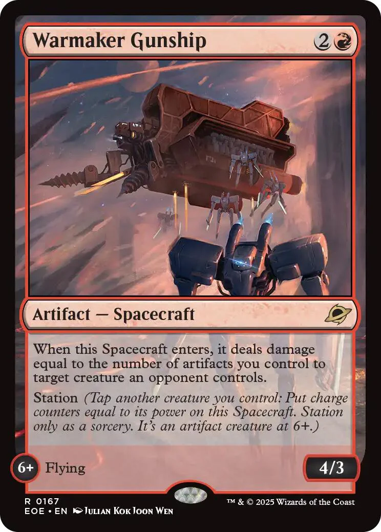 Warmaker Gunship [EOE - 167]