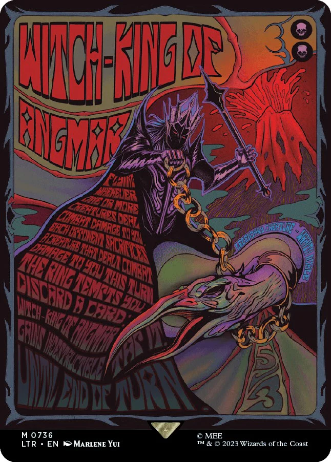 Witch-king of Angmar (Borderless Poster) [LTR - 736]