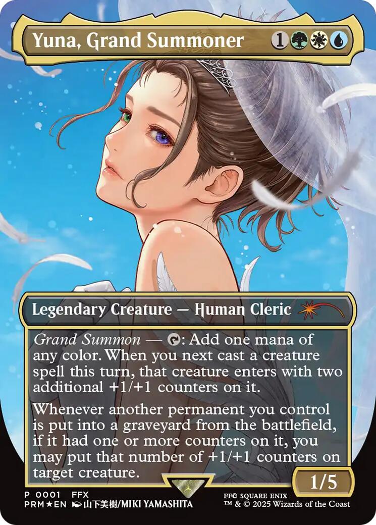 Yuna, Grand Summoner (Borderless) [WPN - 1]