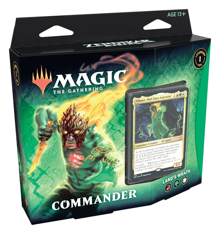 Zendikar Rising - Land's Wrath Commander Deck [ZNC - N/A]