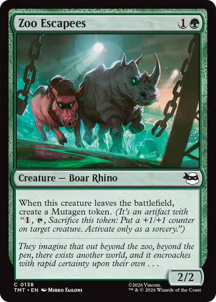 Zoo Escapees [TMT - 138]