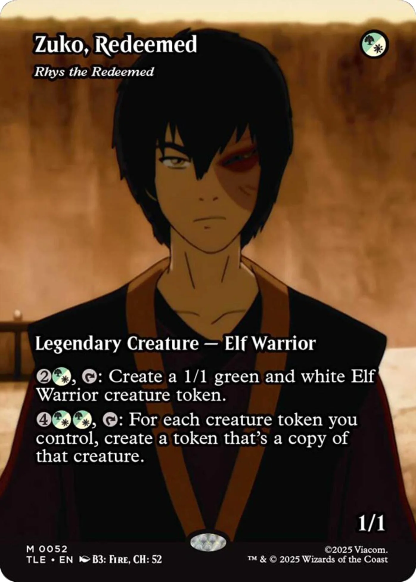 Zuko, Redeemed - Rhys the Redeemed (Borderless) [TLE - 52]